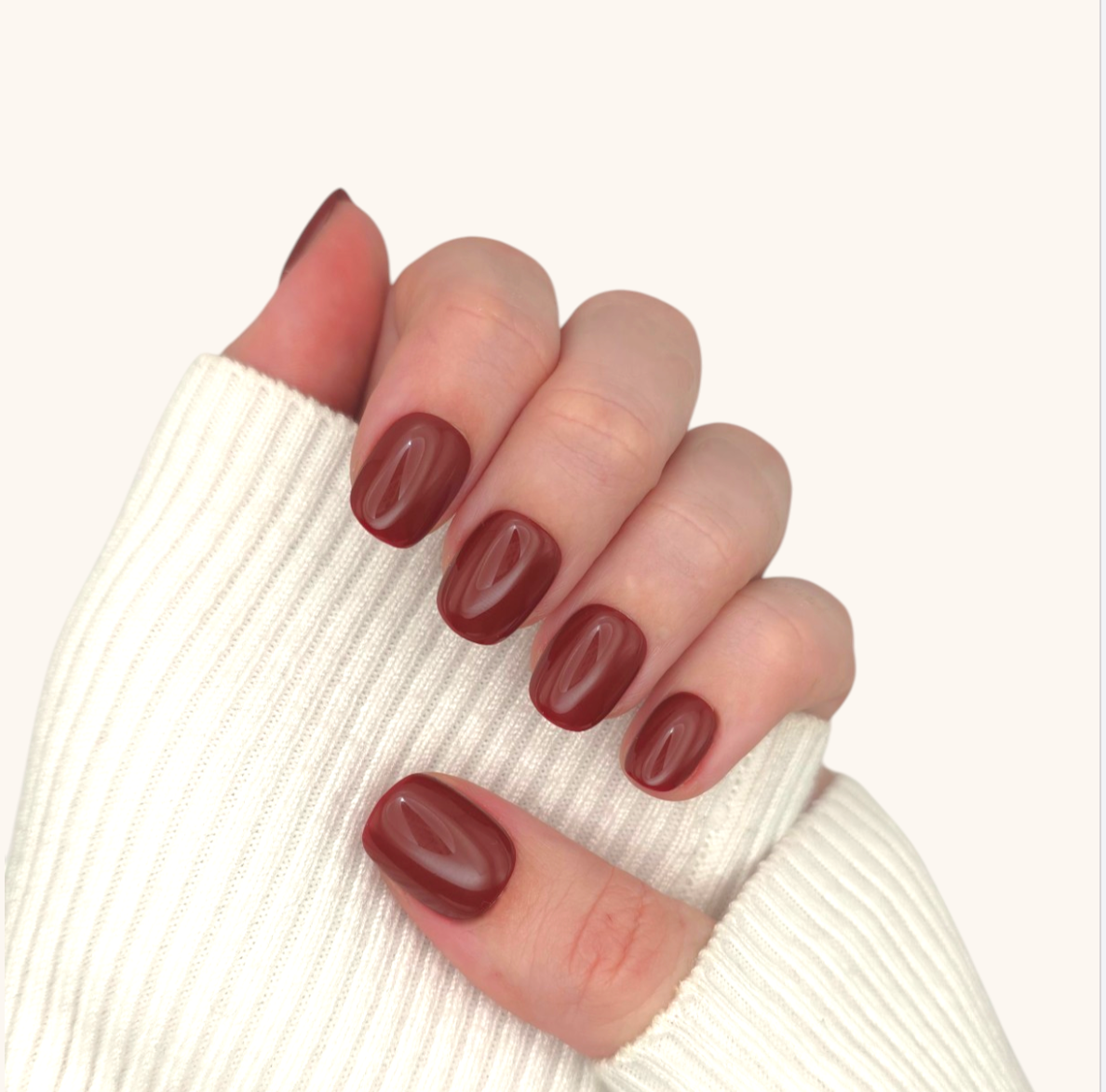 Warm Bordeaux Super Short