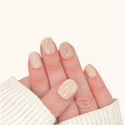 Unghie press on super corte oro